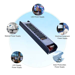 Custom Indoor LED Driver 36W 60W 100W 150W 200W 300W 400W 500W Soft-Start DC 12V/24V/48V LED Power Supply for LED Strip