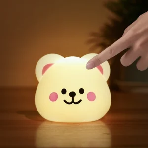 Custom LED Usb Lamp Light for Kids Rechargeable Sleep Night Pat Lamps for Baby Room Home Bedroom Use