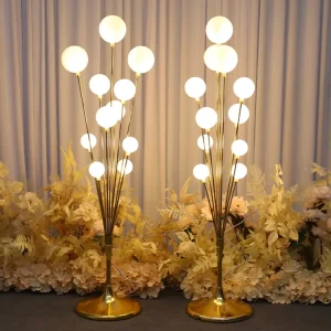 Custom Modern Bubble Art Floor Lamp for Indoor Dining and Wedding Decorations New Product with LED Light Source