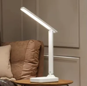 Custom Portable USB LED Desk Lamp Three Color Temperature Option E26 Night Light Study for Living Room Foldable Battery Operated