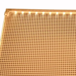Custom-Size IP65 SMD2835 LED Guide Panel with Acrylic Diffuser, Dimmable, Ra80, 4100K