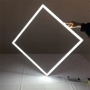 Custom-Size Transparent Acrylic Engraving Ceiling LED Panel Light with Adjustable Surface Panel