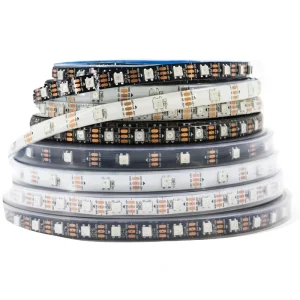 Custom WS2812B WS2811 WS2815 5050 Led Strip Light 5V 12V 24V RGB Rgbw Rgbww RGBIC IP65 IP67 IP68 Waterproof Tira Led Strip