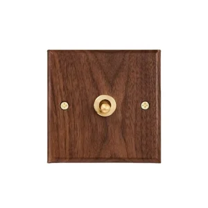 Custom Wood Handmade Vintage Villa Hotel Light Switch USB Socket Wall Switch EU