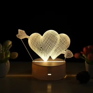 Customizable 3D Cartoon Toy DC-Powered LED Atmosphere Lamp