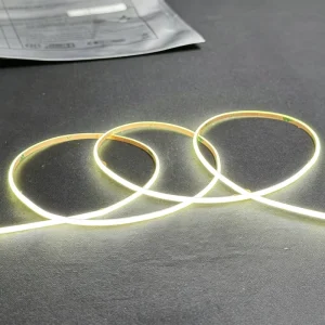 Customize 6000k Cob Led Strip 12v 2.7mm 480leds m 90 CRI Led Strip 12v Dot Free Fcob Led Strip Light for Cabinet