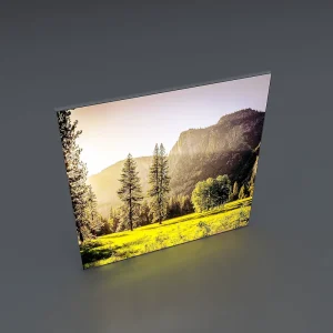 Customized 2Mx2M LED Light Box Booth with Dual Screen Poster Display Wall Trade Show Equipment
