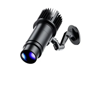 Customized 35W Indoor LED Advertising Light Black Silver Gobo Logo Projector Lamp