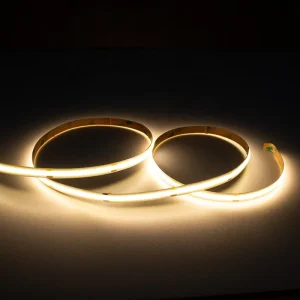 Customized Factory Flexible LED Tape Luces Tira Remote Control Cuttable Flexible Dimmable COB Smart LED Strip Lights
