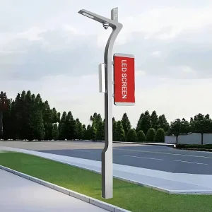 Customized High Pole Smart LED Street Light System IP65 Electric AC Power WiFi Enabled for Outdoor Road Administration