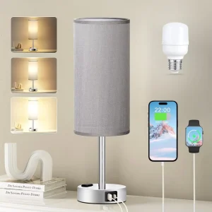 Cylinder Home Desk Table Lamp Elegant Hotel Office Cylindrical Desk Lamp