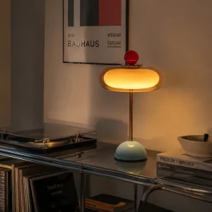 D13*D30CM Iron Glass Classic Simple Gift Light LED Hotel Desk Lamp Bedside Table Lamp <36V USB Night Lamp