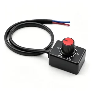 DC 0 10V Knob Dimmer Mini Controller Rotary Switch ON Off PWM Dimming for 0 1 10V Dimmable LED Drivers Interior Light Grow Lamp