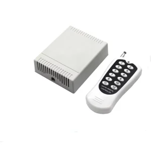 DC 12V 12-Channel RF Remote Control Lighting Switch 12-Channel Relay 24V Receiver with 433MHz Wireless Transmitter