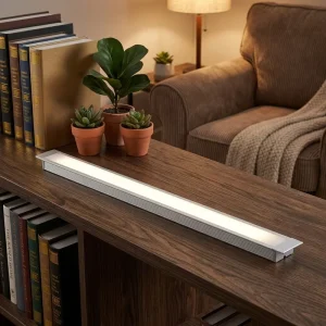 DC 12V 120-Piece Rectangle LED Induction Lamp Wardrobe Motion Sensor Cabinet Light
