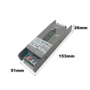 DC 12V AC Constant Voltage 198V 242V Led Power Supply 100W 8.33A IP20 Indoor Light Switching Driver Metal Transformer