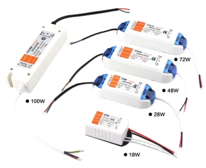 DC 12V Power Supply 18W 28W 36W 48W 72W 100W Lighting Transformer LED Driver for LED Strip