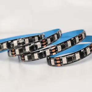 DC 12V WS2811B Addressable LED Strip Light 5m Rope Lighting 30leds 60leds 5050rgb 10mm Width RGBIC Smart LED Strips for Disco