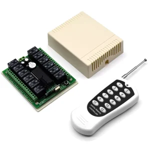 DC 24V 12CH Lamp and Pump Switch 12-Channel RF Wireless Remote Control 433MHz
