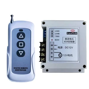 DC 24V 40A Motor Wireless Remote Control Switch, Forward and Reverse