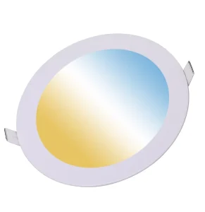 DC 24V CCT Tunable White Ultra Thin Round or Square Recessed LED Panel Light
