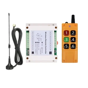 DC12 36V 6CH 315 433.92MHz Wireless Remote Control Switch 10A Relay Industrial Automatic Plastic Garage Door 200m