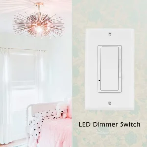 DC12V-24V PWM 1-Channel Dimmer Controller Switch for 120-240W LED Lights