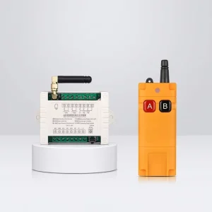 DC12V-36V 2-Channel 433MHz 10A Relay RF Wireless Remote Control Switch with NO NC COM Motor Garage Door Controller