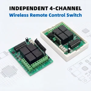 DC12V 4-Channel Wireless Controller for Remote Control Firework System and LED Strip