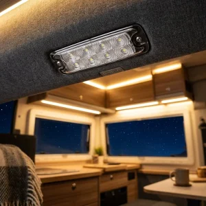 DC12V LED Motion Sensor Ceiling Light for Caravan RV Cabin Interior