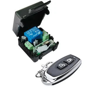 DC12V Single-Channel Relay Module Wireless Remote Switch, Mini MOSFET Relay Remote Control Switch