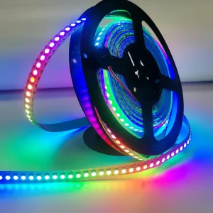 DC12V WS2815 Programmable RGBIC LED Strip 144 Pixels/m Individually Cuttable
