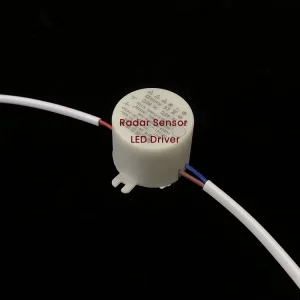 DC24-82V Output 220mA-350mA Customized Plastic Case LED Light Driver with Built-in Radar Sensor (100%/20% Standby)