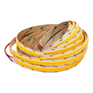 DC24V 28W 960LEDs Double Row Smart LED Strip Light Non Volt Drop COB Warm White Aluminum Remote Control WIFI ROHS Certified