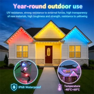 DC48V IP68 Waterproof RGBW Outdoor LED Track Light, 100° Beam Angle, 6000K, Smart Control