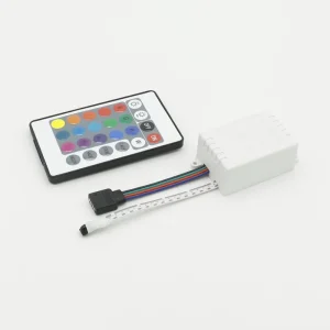 DC5 12V 6A RGB Led Controller 24Key RF Remote High Power 72W LED Controller for SMD5050 SMD2835 RGB Strip Light LED Dimmer