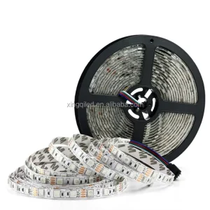 DC5V 12V SMD5050 Smart RGB LED Strip Light for Home Bedroom TV Backlight Ambient Light 10mm