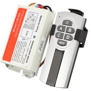 DIY 1 2 3 4 Ways Remote Digital 220V Wireless Remote Control Switch on OFF Control Switch for Light Bulb