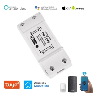 DIY WiFi Wireless Remote Control Module Mini Smart Wall Switch 10A