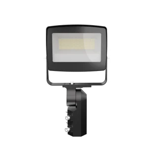 DLC-Certified LED Flood Light 150W Aluminum Body IP65 Waterproof for Outdoor Theme Park Use Custom Color