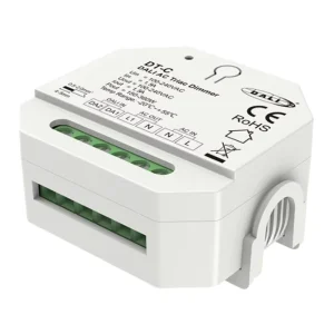 DT-C DALI AC Triac Dimmer 150-360W 100-240VAC 1-Channel Wireless LED Controller DIN Rail Mount