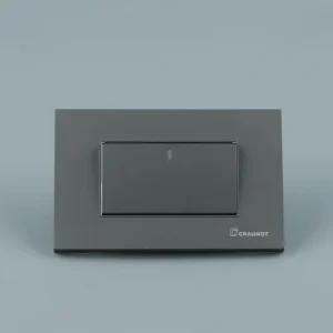 Dark gray wall switch socket series American standard power socket switch with electrical wall panel for hotel villas