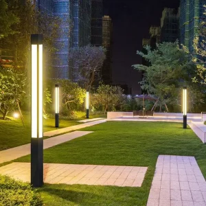 Dawn Outdoor Lighting 4m 5m Led Smart Garden Bollard Lights Landscape Waterproof Garden Lights