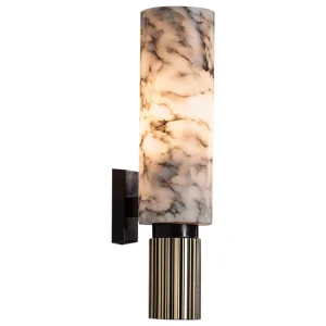 Decor Apartment Alabaster Designer Wall Lamps Marble Wall Sconce Wall Lights for Home Living Room Bedroom Doorway