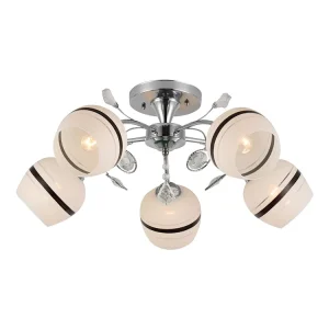 Decorative Crystal LED Ceiling Light for Dining Room and Bedroom