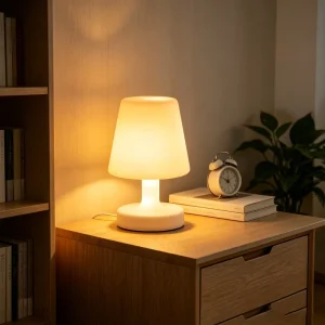 Decorative LED Wireless Color Changing Outdoor Indoor Bar Table Lamp Plastic Body Night Light With DC Power Supply