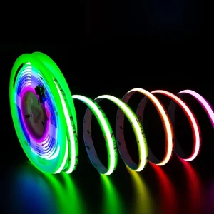 Decorative Led Tape Digital RGB RGBIC Addressable COB Smart Led Strip