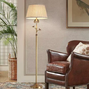 Decorative Night Corner Modern Brass Nordic Tripod Standing Lamp Led Floor Light Interior Living Room Dimmable Floor Lamp