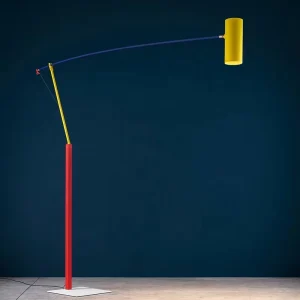 Designer Living Room Corner Floor Lamp Minimalist Foldable Arm