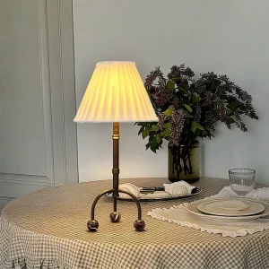Designer Luxury Marble Table Lamp Bedside Lamp Rechargeable Battery Cordless Touch Control Flexible LED Modern Bedroom Study